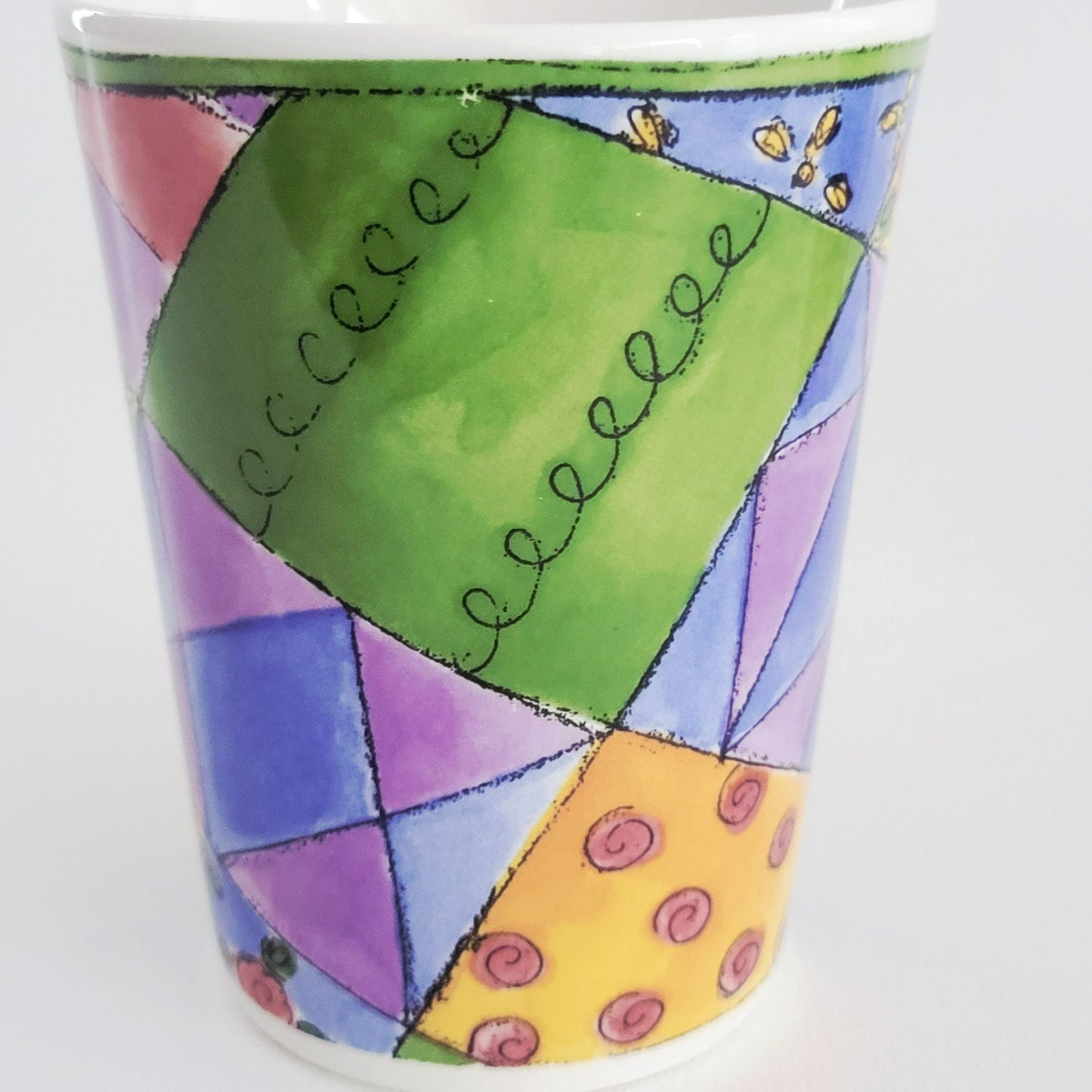 Sango The Sweet Shoppe Lemon Meringue Coffee Mug, Set of 2, c.1999-2002