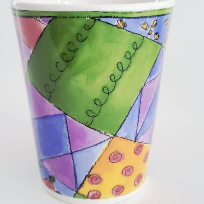 Sango The Sweet Shoppe Lemon Meringue Coffee Mug, Set of 2, c.1999-2002