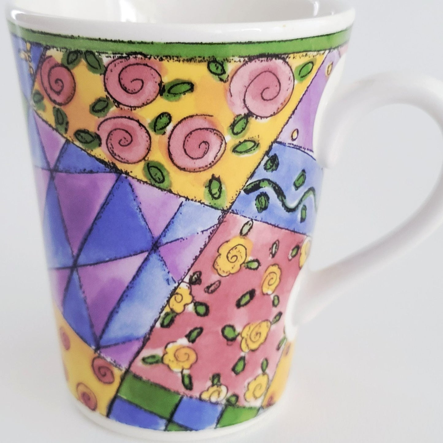 Sango The Sweet Shoppe Lemon Meringue Coffee Mug, Set of 2, c.1999-2002