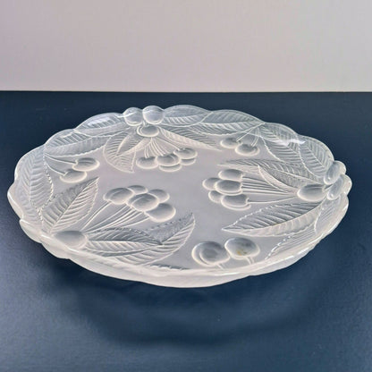 Mikasa BOUNTIFUL Frosted Glass Round Serving Platter
