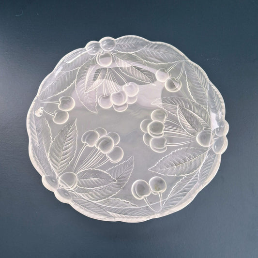 Mikasa BOUNTIFUL Frosted Glass Round Serving Platter