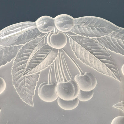 Mikasa BOUNTIFUL Frosted Glass Round Serving Platter