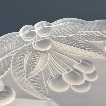 Mikasa BOUNTIFUL Frosted Glass Round Serving Platter