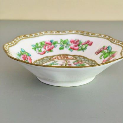 Antique Coalport Indian Tree Cereal Bowl, c.1891-1920 England