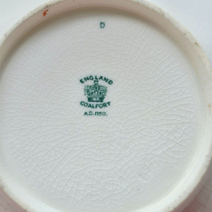 Antique Coalport Indian Tree Cereal Bowl, c.1891-1920 England