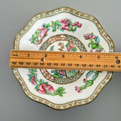 Antique Coalport Indian Tree Cereal Bowl, c.1891-1920 England