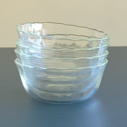 Pyrex Custard Cup Dessert Bowl, Set of 4, USA Made