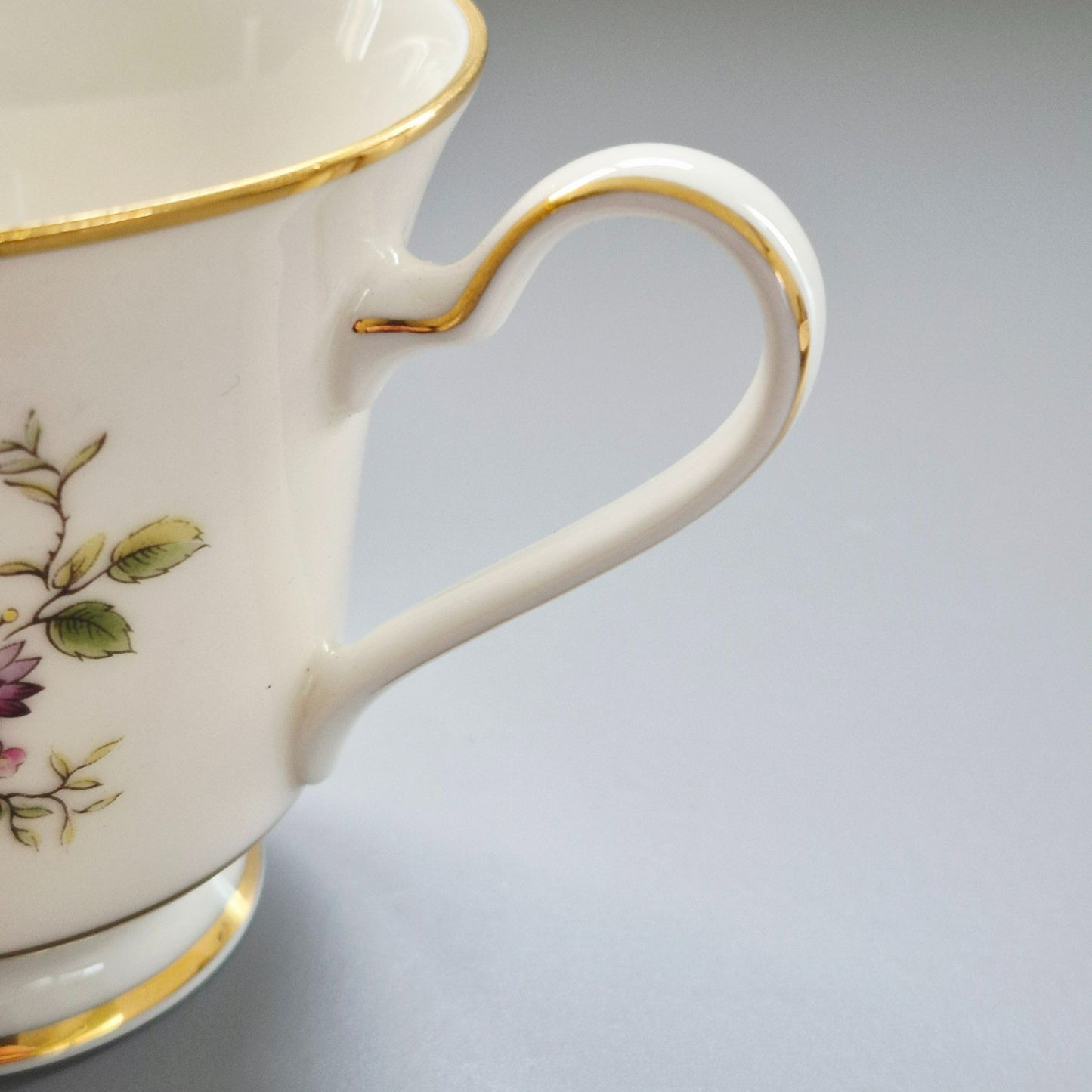 Noritake "Asian Song" Teacup & Saucer, 2 Sets, c.1972-86 Japan