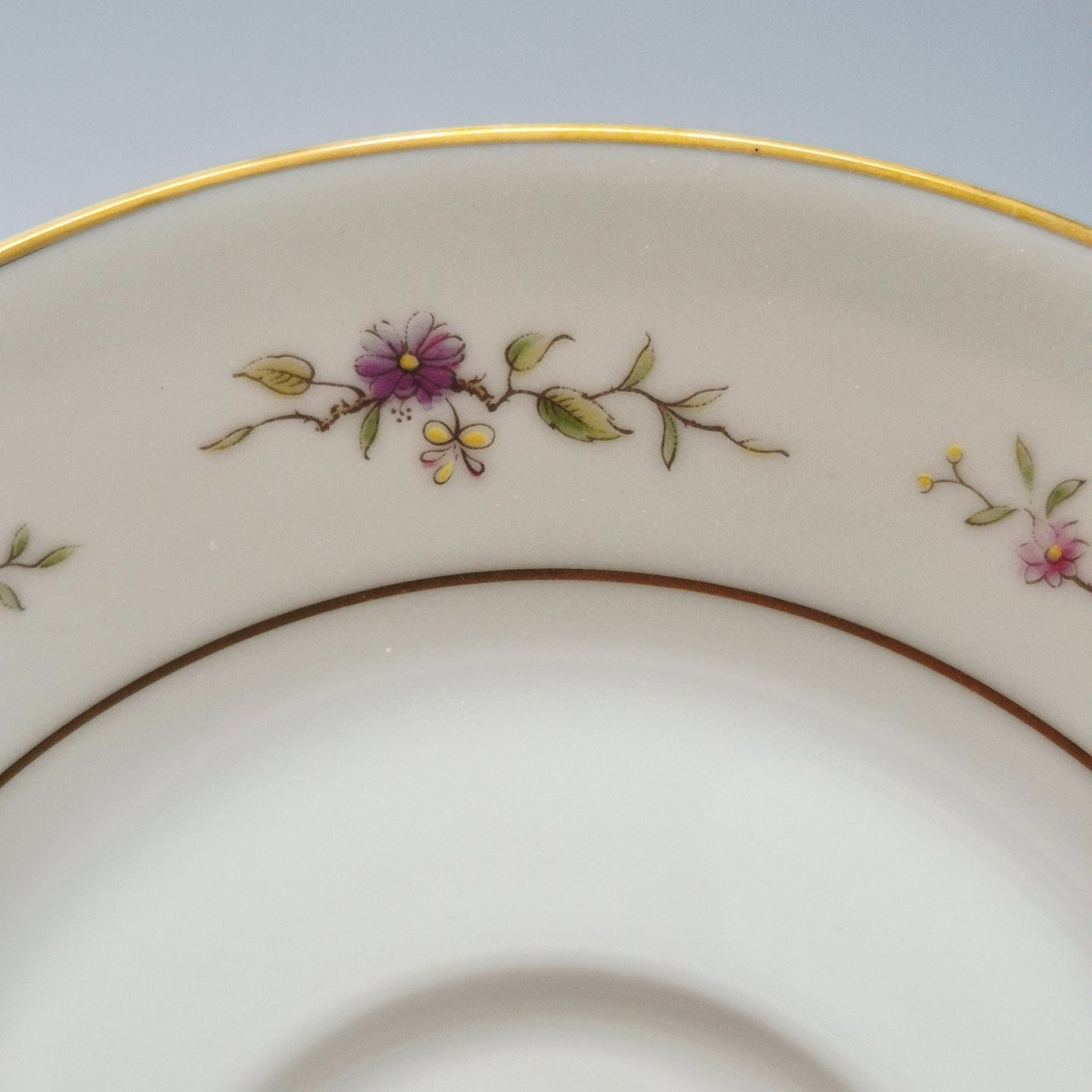 Noritake "Asian Song" Teacup & Saucer, 2 Sets, c.1972-86 Japan