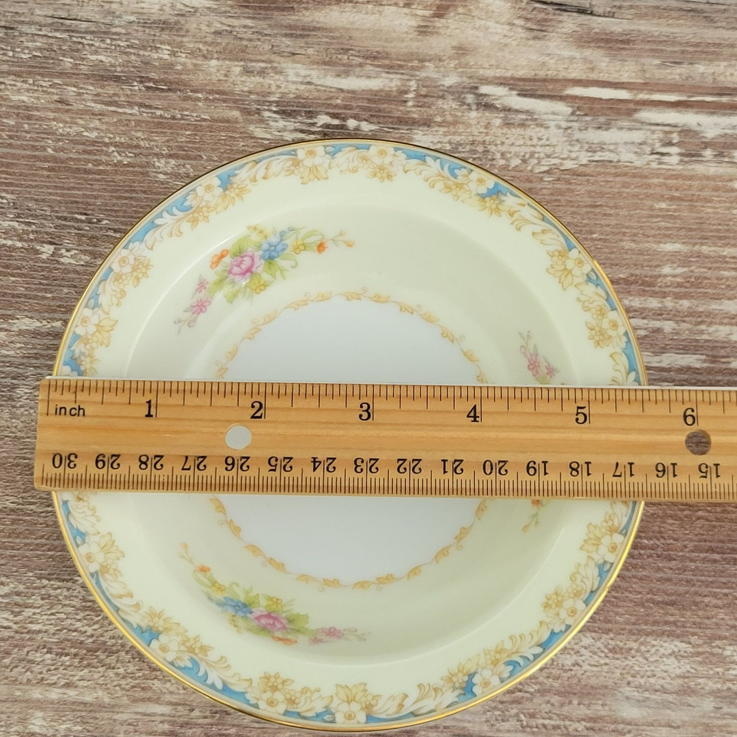 Noritake Rose China RO1 Berry Bowl Set of 2, c.1945-48 Occupied Japan