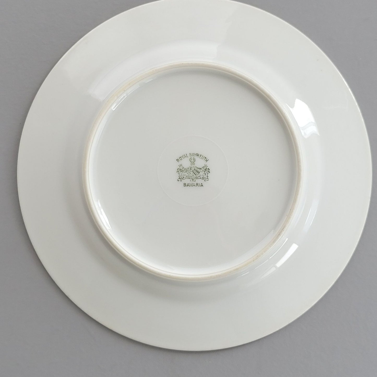 Royal Bayreuth Bridal Rose Tapestry Bread Plate, Set of 2, Germany c.1902-46