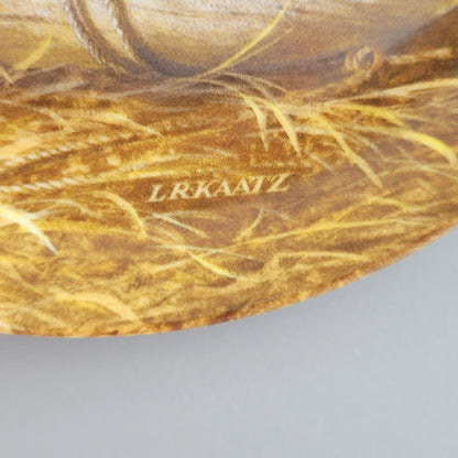 Edwin M. Knowles Co. Dog Tired-The Springer Spaniel Plate, c.1987