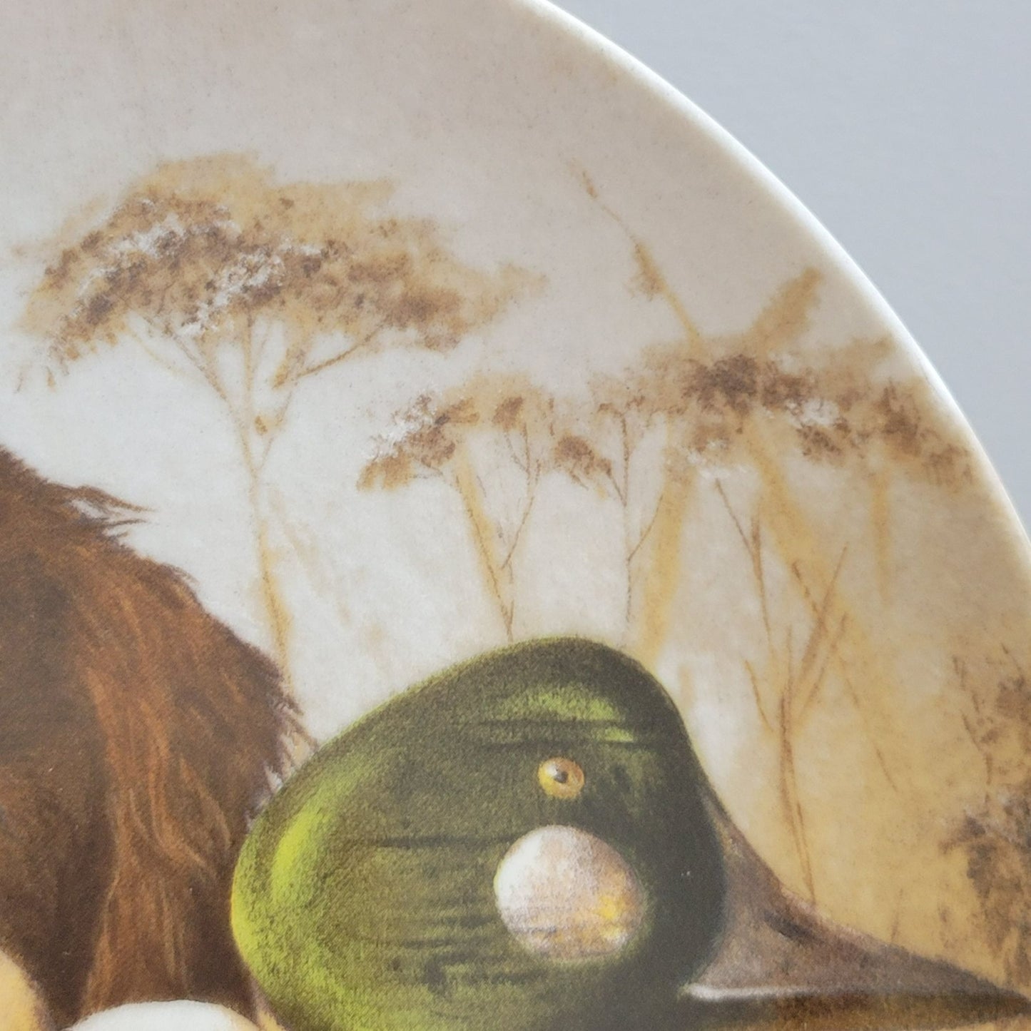 Edwin M. Knowles Co. Dog Tired-The Springer Spaniel Plate, c.1987