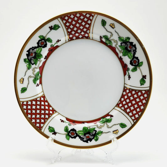 Christian Dior Chinese Flowers Salad Plate, c.1990s Japan