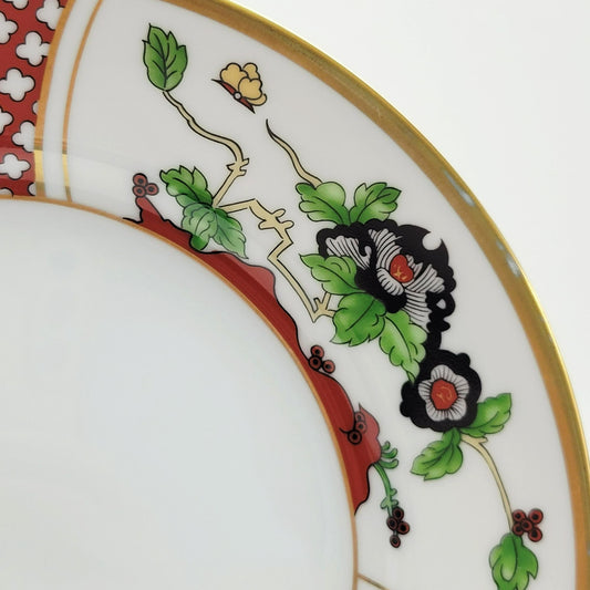 Christian Dior Chinese Flowers Salad Plate, c.1990s Japan