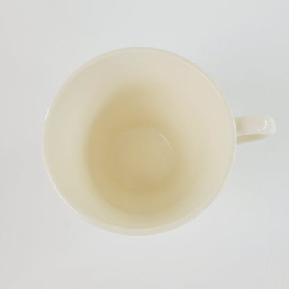 Currier & Ives Green Cup & Saucer, 2 Sets Scio Pottery Co, Farm Harness & Plows on Rim c.1970s USA