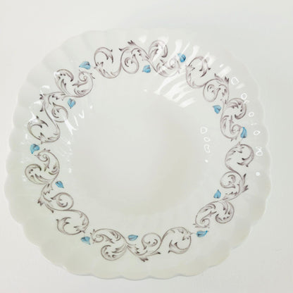 Johnson Bros Encore Square Cereal Bowls, Set of 2, c.1963-73 England