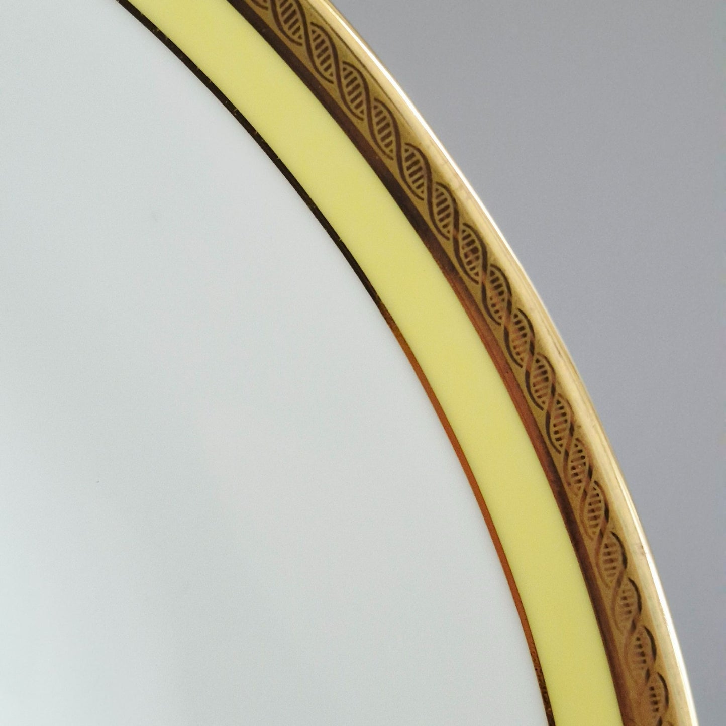 Richard Ginori "Palermo Yellow" Dinner Plate, Italy c.1960-70s