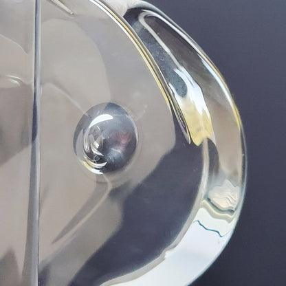 Orrefors Crystal Elephant Figurine / Paperweight, Zoo Collection, Made in Sweden