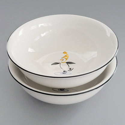 Pfaltzgraff Penguin Skate Cereal Bowl, Set of 2,