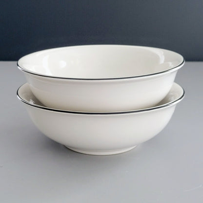 Pfaltzgraff Penguin Skate Cereal Bowl, Set of 2,