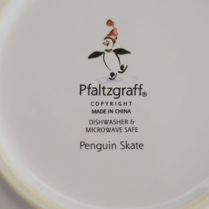 Pfaltzgraff Penguin Skate Cereal Bowl, Set of 2,