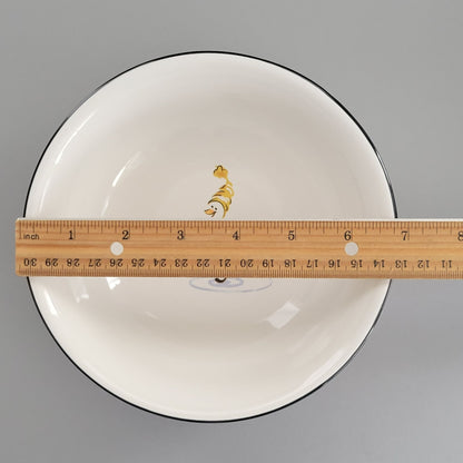 Pfaltzgraff Penguin Skate Cereal Bowl, Set of 2,