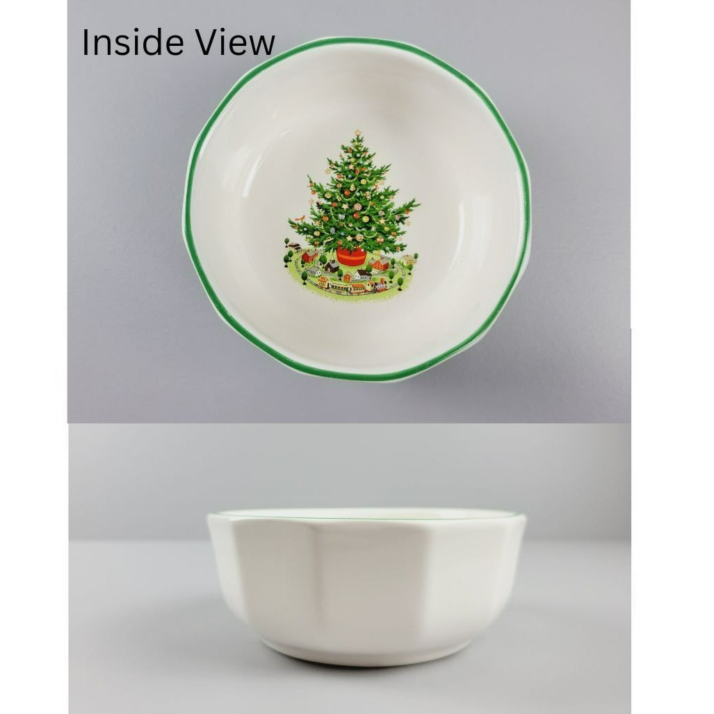 Pfaltzgraff Christmas Heritage Cereal Bowl, USA Made