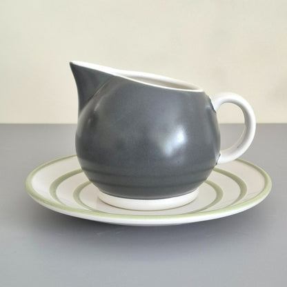 Pfaltzgraff "Sphere" Gravy Boat & Underplate, c.2001-07
