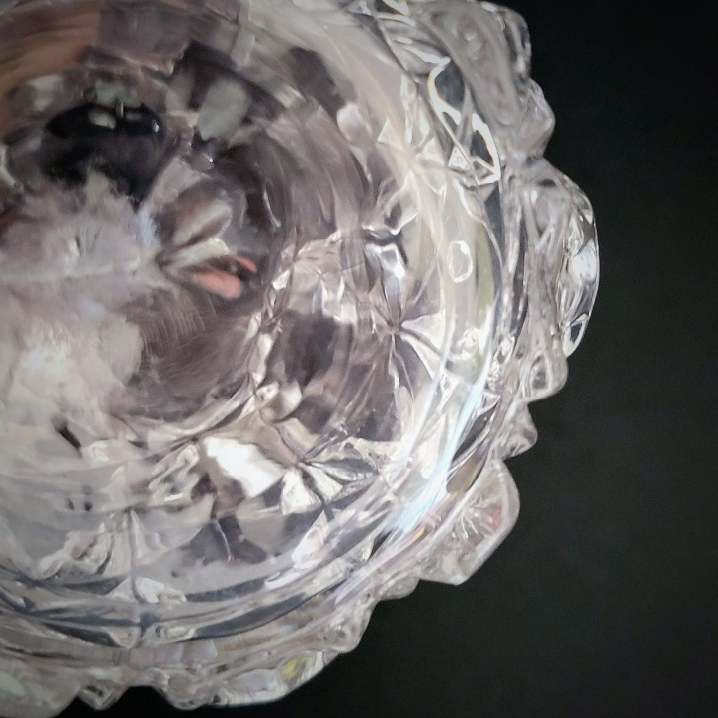 Antique Crystal Glass Co. EAPG Cruet, c.1890s USA