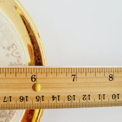 Sabin Crest O Gold George & Martha Bread Plate, Set of 2