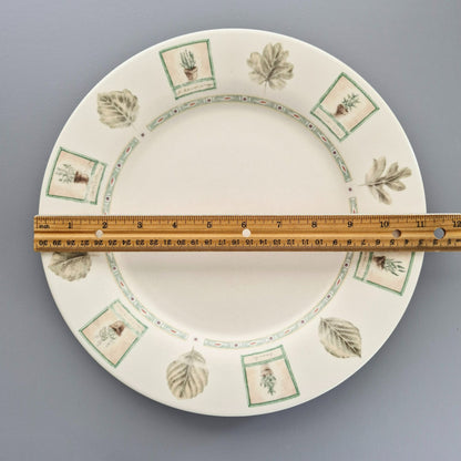 Pfaltzgraff "Naturewood" Dinner & Salad Plate Set, c.1990s USA