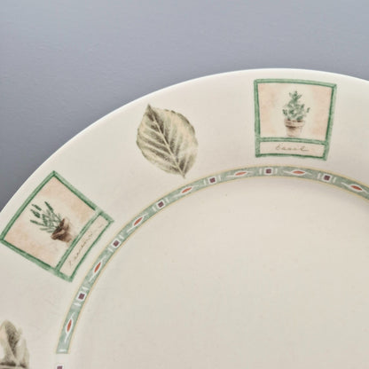 Pfaltzgraff "Naturewood" Dinner & Salad Plate Set, c.1990s USA