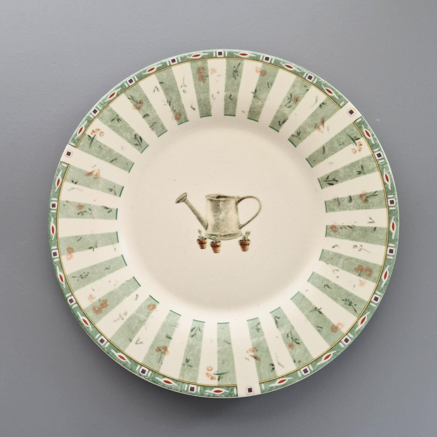 Pfaltzgraff "Naturewood" Dinner & Salad Plate Set, c.1990s USA