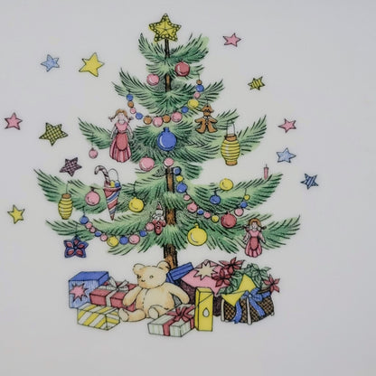 Nikko Christmastime Classic Collection 13" Oval Platter c.1979-83