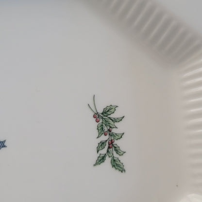 Nikko Christmastime Classic Collection 13" Oval Platter c.1979-83