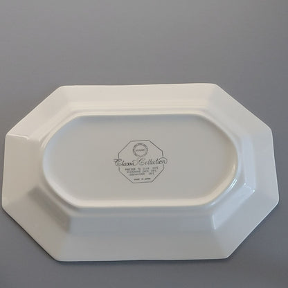 Nikko Christmastime Classic Collection 13" Oval Platter c.1979-83