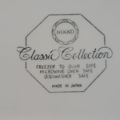 Nikko Christmastime Classic Collection 13" Oval Platter c.1979-83