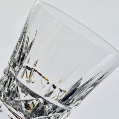 Waterford "Kylemore" Crystal Claret Wine Glass, Set of 2, Ireland c.1966-2017