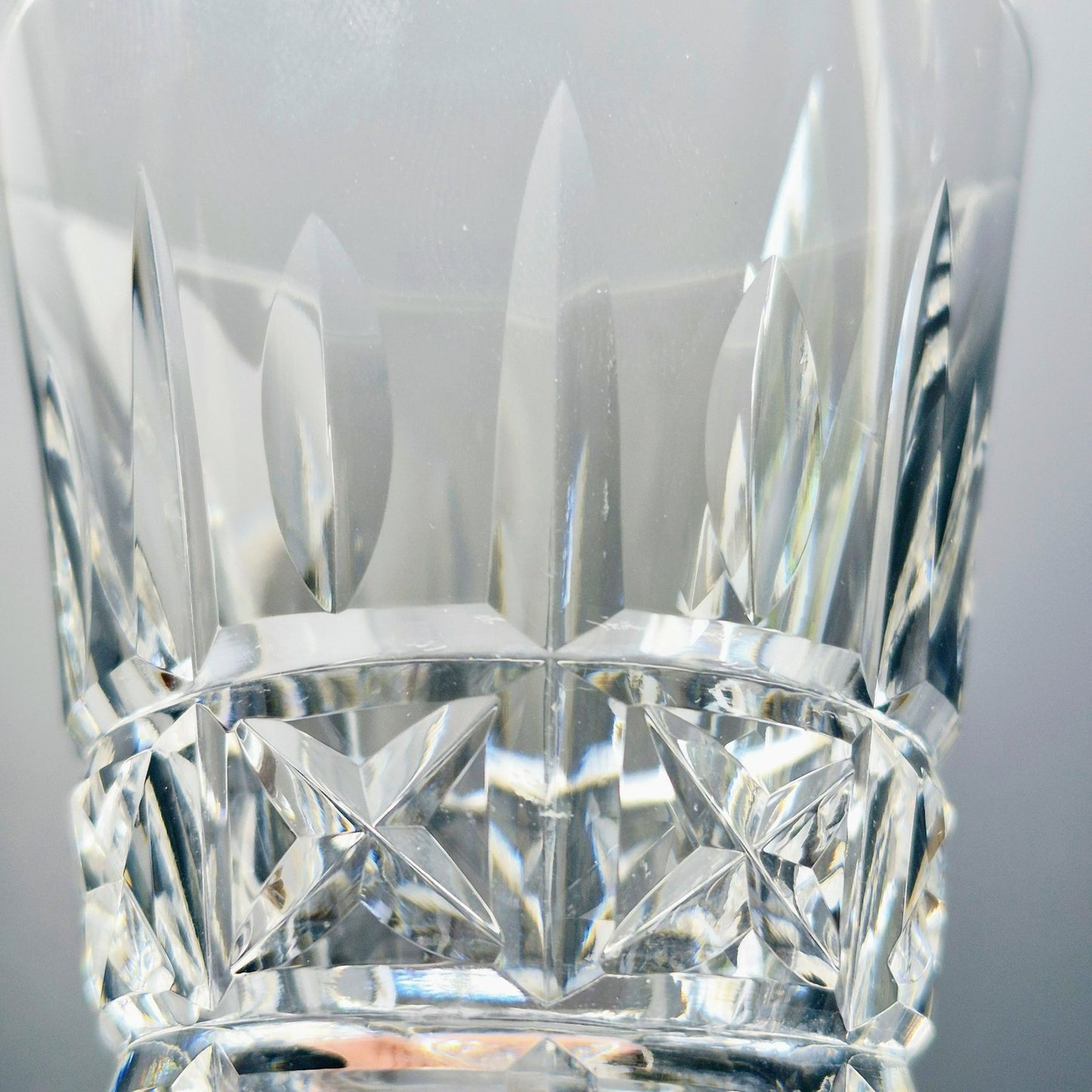 Waterford "Kylemore" Crystal Claret Wine Glass, Set of 2, Ireland c.1966-2017