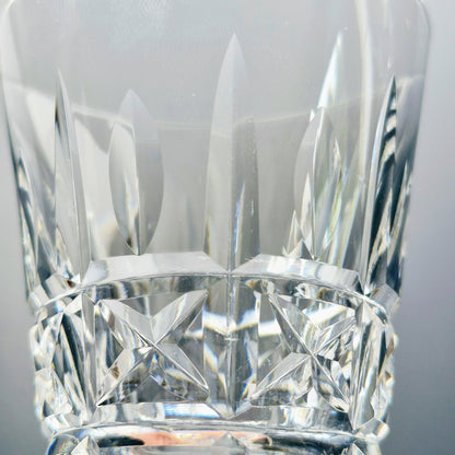 Waterford "Kylemore" Crystal Claret Wine Glass, Set of 2, Ireland c.1966-2017