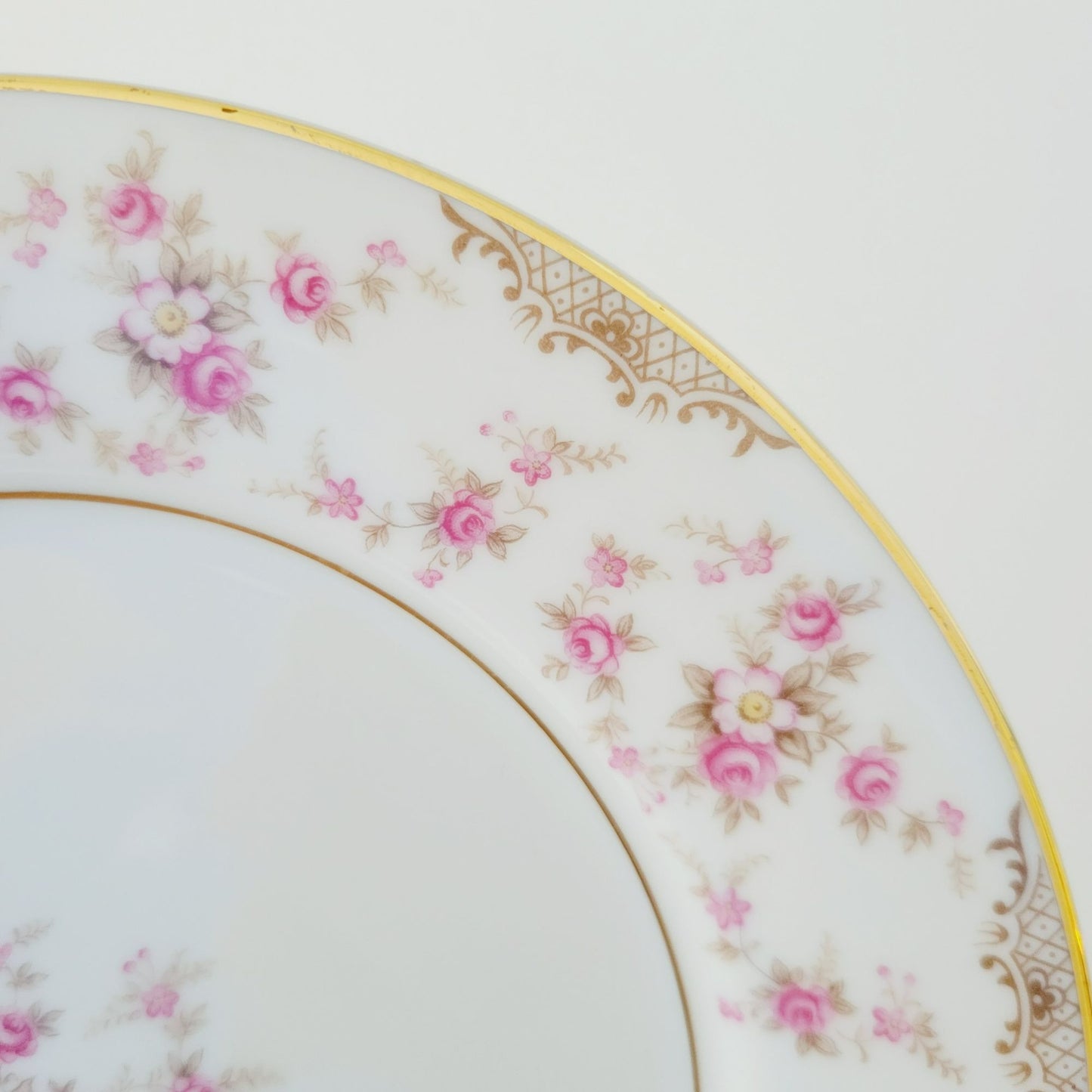 Noritake Charmaine Salad Plate Set of 2, Japan c.1954-62