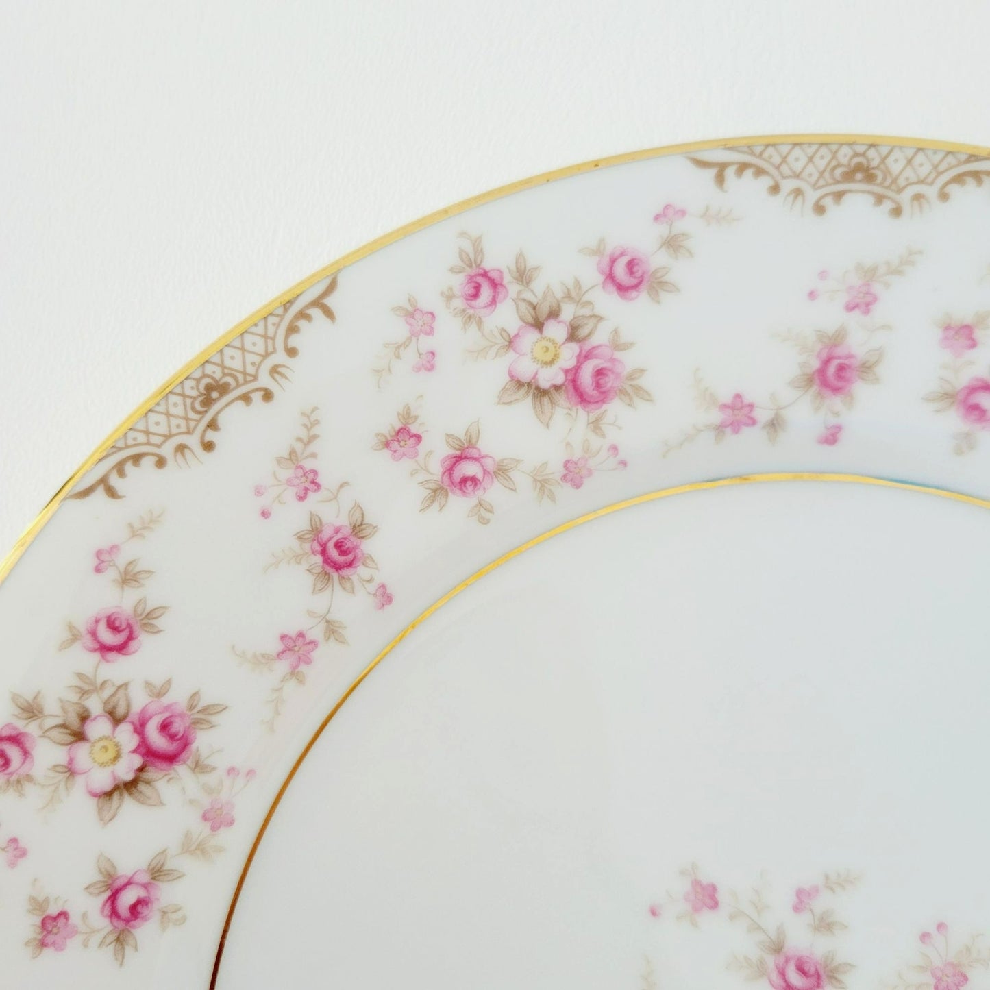 Noritake Charmaine Salad Plate Set of 2, Japan c.1954-62