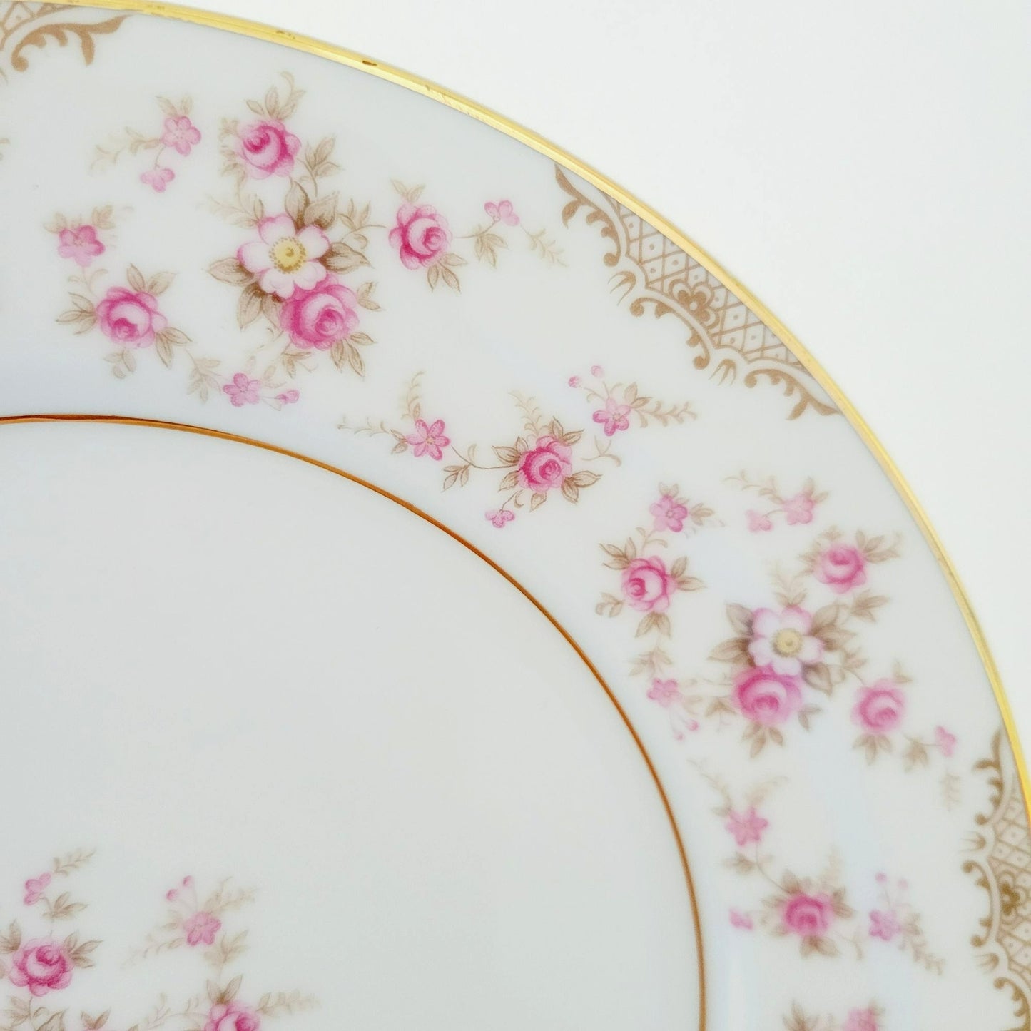Noritake Charmaine Salad Plate Set of 2, Japan c.1954-62