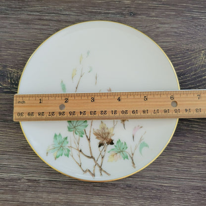 Lenox Westwind Bread Plate, Smooth Base. Gold Trim, USA Made