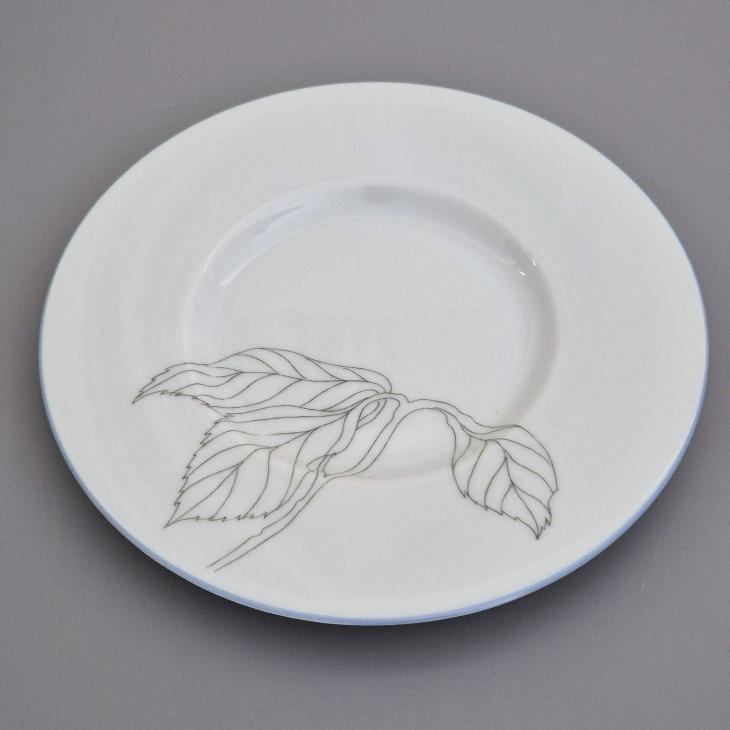 Block Spal "Hydrangea" Cup & Saucer, 2 Sets, c.1982-91 Portugal