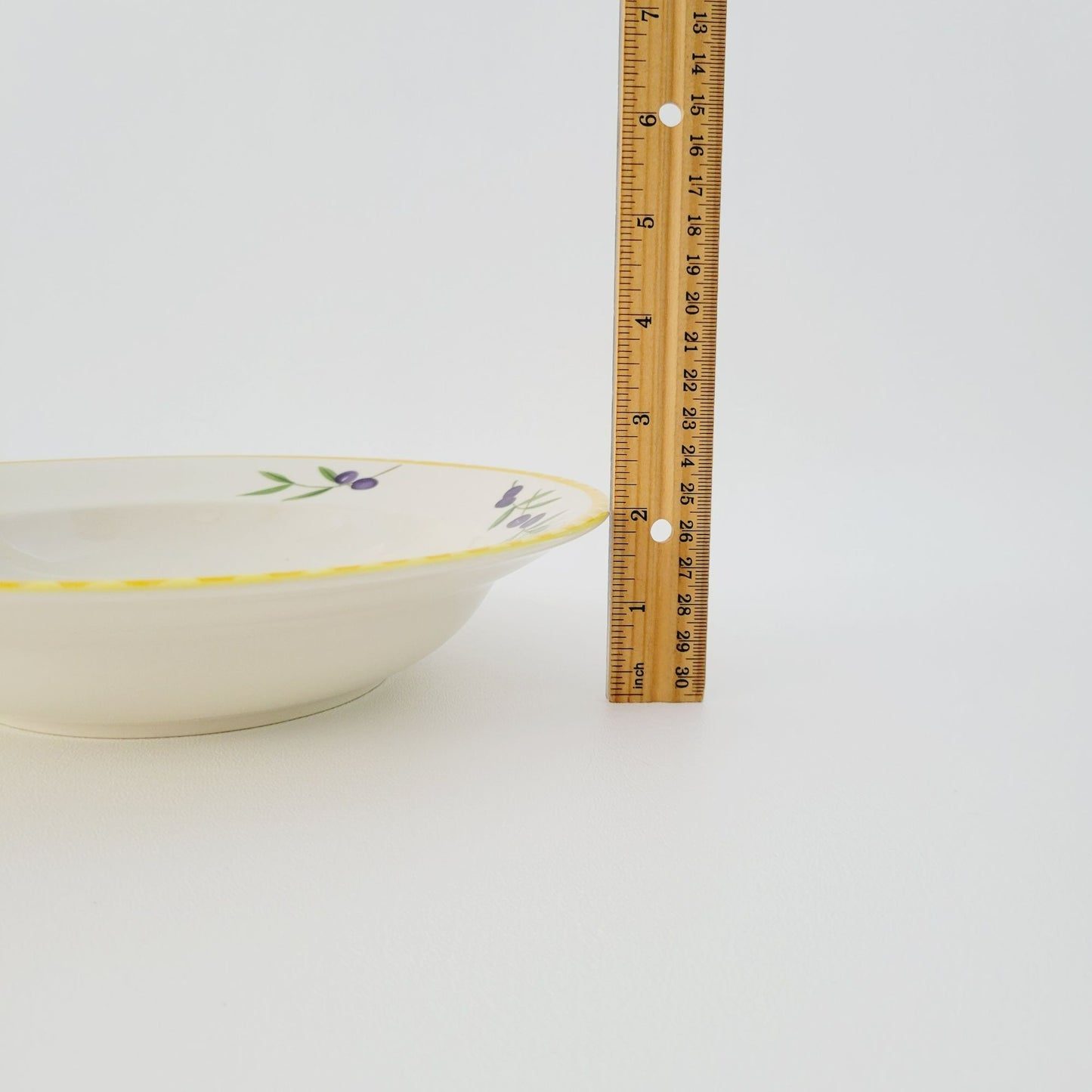 Studio Nova Olive Branch Large Rim Soup Bowl, c. 2002-2006