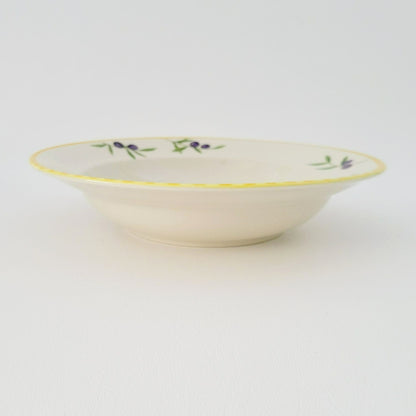 Studio Nova Olive Branch Large Rim Soup Bowl, c. 2002-2006