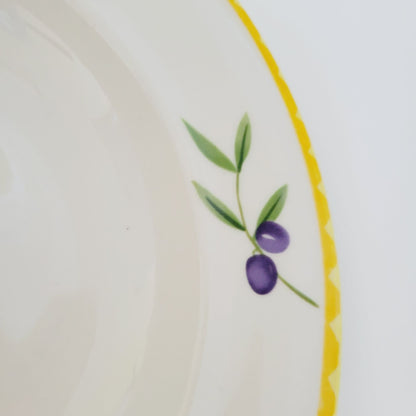 Studio Nova Olive Branch Large Rim Soup Bowl, c. 2002-2006