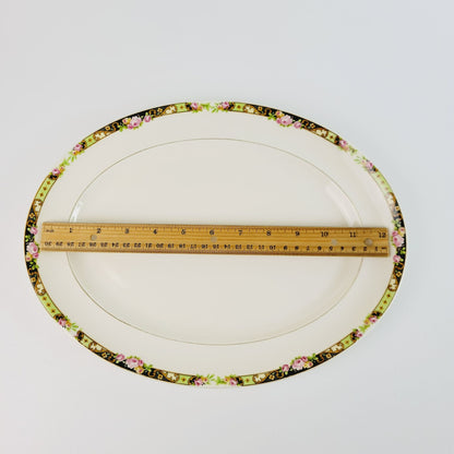 Mount Clemens Pottery MTC2 Oval Serving Platter, USA Made